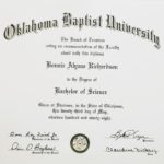 Oklahoma Baptist University Certification